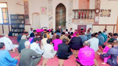 يالصور إقبال كبير من رواد المساجد على المقارئ القرآنية للجمهور بمساجد أوقاف البحر الأحمر