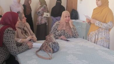 كلية دراسات المنصورة تهنئ الفائزات في مسابقة الإنشاد الديني.