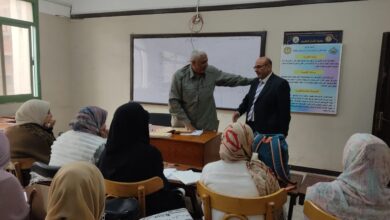 عميد كلية القرآن الكريم للقراءات وعلومها بطنطا جامعة الازهر جامعة الأزهر في جولة متابعة لمحاضرات الدراسات العليا قطاع اللغة العربية بأروقة كلية القرآن الكريم للقراءات وعلومها