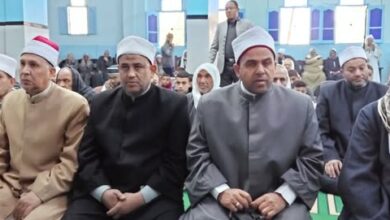 وكيل وزارة الأوقاف بأسيوط يؤدي صلاة الجمعة بمسجد خليفه بإدارة أوقاف مركز اسيوط بحري