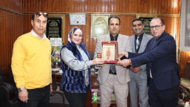 كلية أصول الدين بالزقازيق تنظم ندوة تثقيفية حول" الشمول المالي والطلاب ذوي الهمم "وتكرم احد طلابها المتميزين