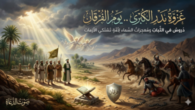 غَزْوَةُ بَدْرٍ يَوْمُ الفُرْقَانِ - صَوْتُ الدُّعَاةِ